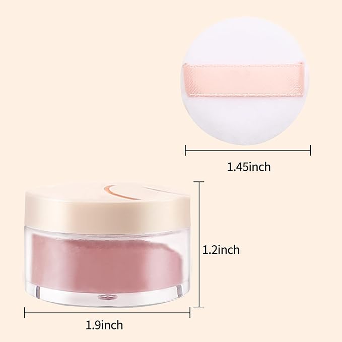 Boobeen Matte Blush Powder Makeup Loose Powder Face Blushes Single Color Blush Rouge Powder Natural Pink Blush for cheeks, Easily Blends, Smoothly with Satin Matte Look
