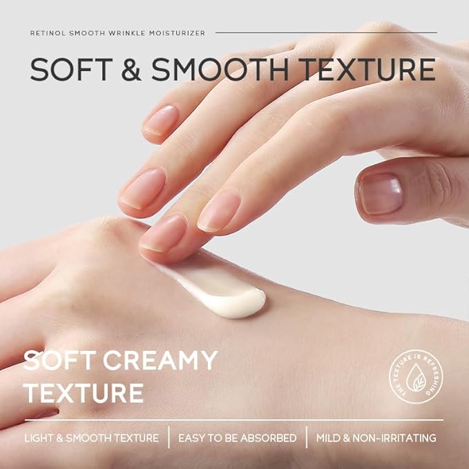 Anti Aging Skin Care Set, 1% Retinol Dark Spot Remover for Face with Face Serum & Moisturizer, Travel Size Skincare Set for Women, Reduce Wrinkles, Firm & Hydrate for All Skin Types