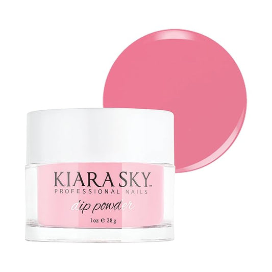 Kiara Sky Long Lasting Nail Dip Powder Pink Tones 1 oz, You Make Me Blush