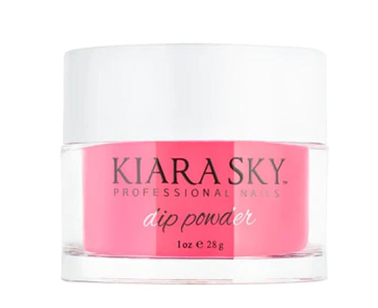 Kiara Sky Long Lasting Nail Dip Powder Pink Tones 1 oz, Pixie Pink