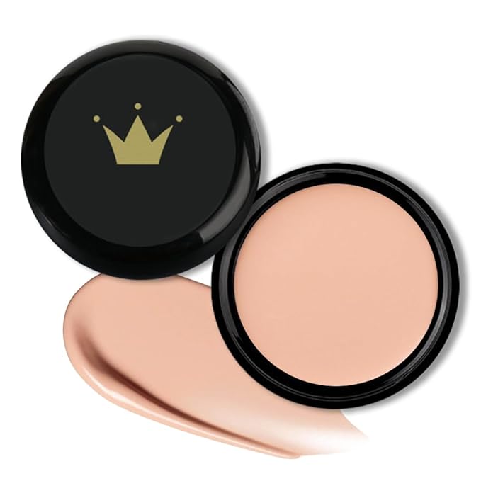 Kaely Color Correcting Concealer,Cream Pot Concealer Full Coverage,under Eye Concealer Palette for Conceals Dark Circles,Waterproof Foundation Face Makeup,04 Neutral