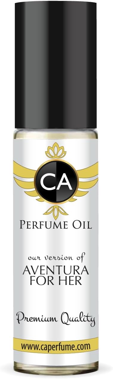 CA Perfume Impression of Aventura For Her Replica Fragrance Body Oil Dupes For Women Roll-On 0.3 Fl Oz/10ml-X1