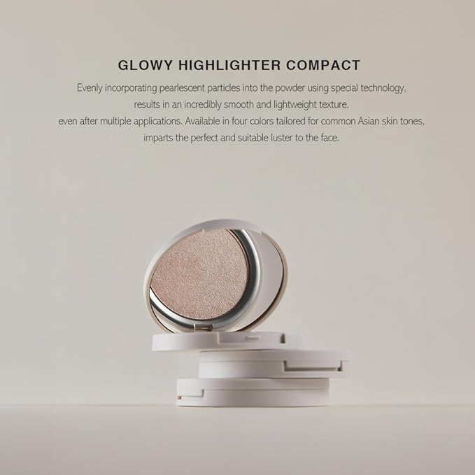 heme Glowy Highlighter Compact 5.5g (03 Dawn Gold)