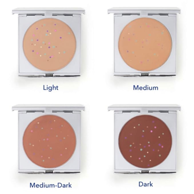 Magic Minerals by Jerome Alexander Jumbo Size Mineral Powder Foundation with Color Correctors, Antioxidant Skincare Formula (Medium Dark)