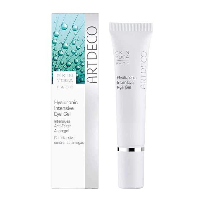 ARTDECO Hyaluronic Intensive Eye Gel - hydrating gel for eyes - reduces fine lines, wrinkles, imperfections & signs of tiredness - long-lasting effect - facial skin care products - eye cream - 0.50 Oz