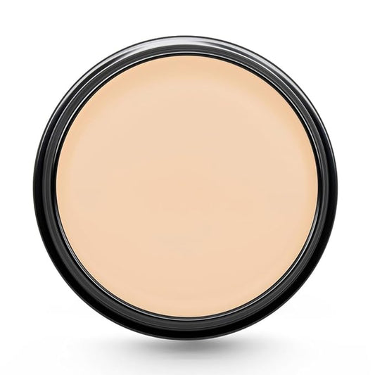 Graftobian HD Glamour Crème Foundation 1/2oz, Weightless Full Coverage Makeup, 65 Inclusive Shades, For All Skin Types, Natural or Full-Glam Looks, For Professionals and Beginners (Winter Sunlight)