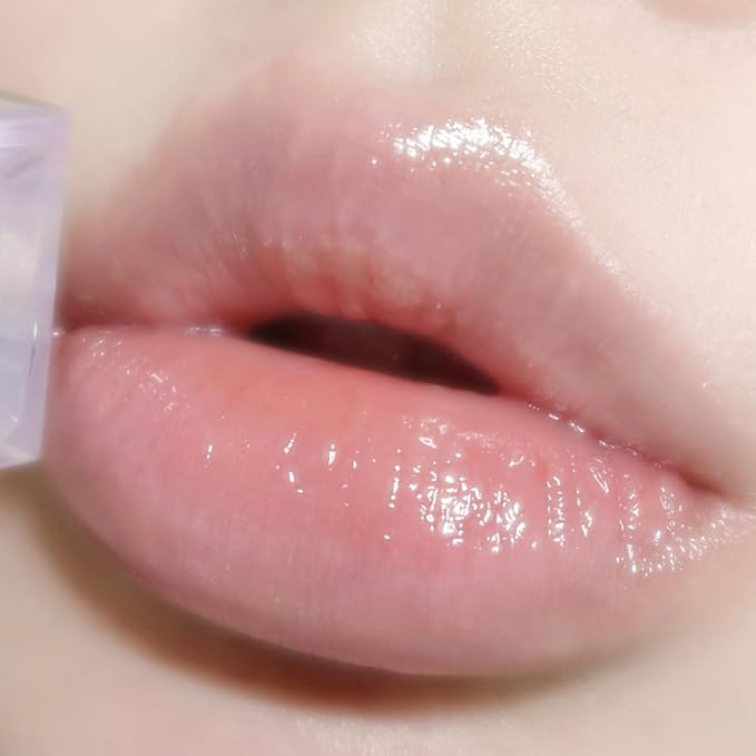 Jelly Plumper Tint (P01 Sparkling Champagne) | Non-Sticky, Long-Lasting & Moisterizing Lip Plumper | Vegan and Cruelty-Free Korean Lip Tint