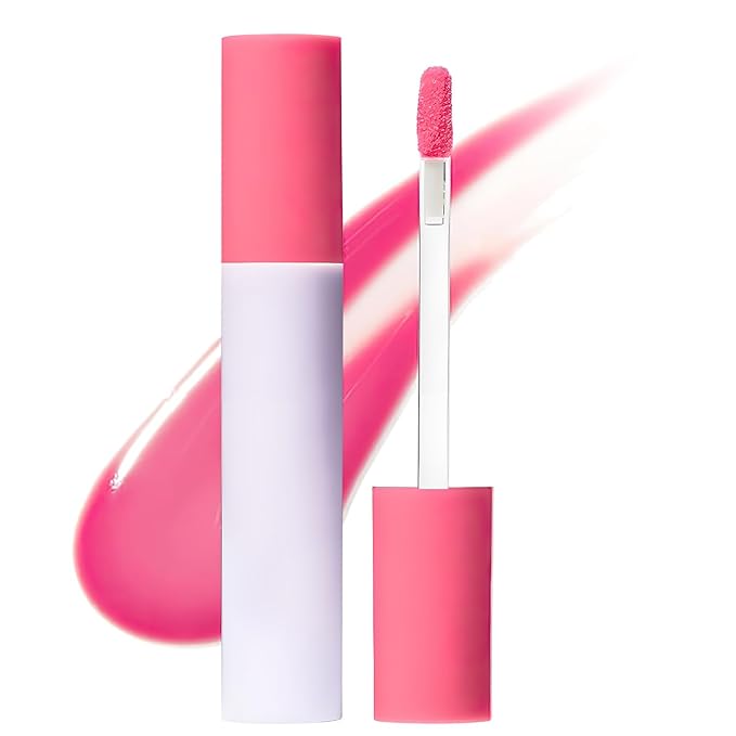 Lips Staining Lip Oil, Lips Staining Long-Lasting Moisturizing Lip Oil,Glossy Lip Stain (GUAVA)