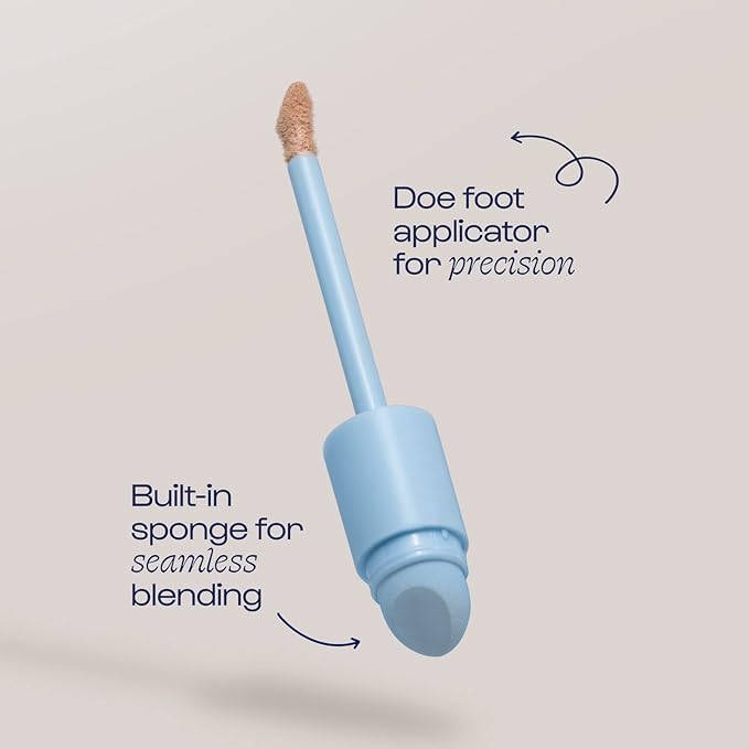 Alleyoop Game Face Concealer Makeup, Lightweight to Medium Buildable Coverage Under Eye Concealer, For Blemishes, Crease-proof and Hydrating with Aloe Stem Cell, Smooth Second Skin Finish - Brilliant