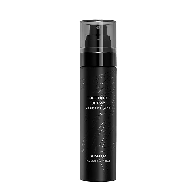AMIIR Makeup Setting Spray, Waterproof Finishing spray, Long Lasting Lock Face Fixing Mist, Hydrate Before Makeup Matte Oil Control Lightweight Refreshing