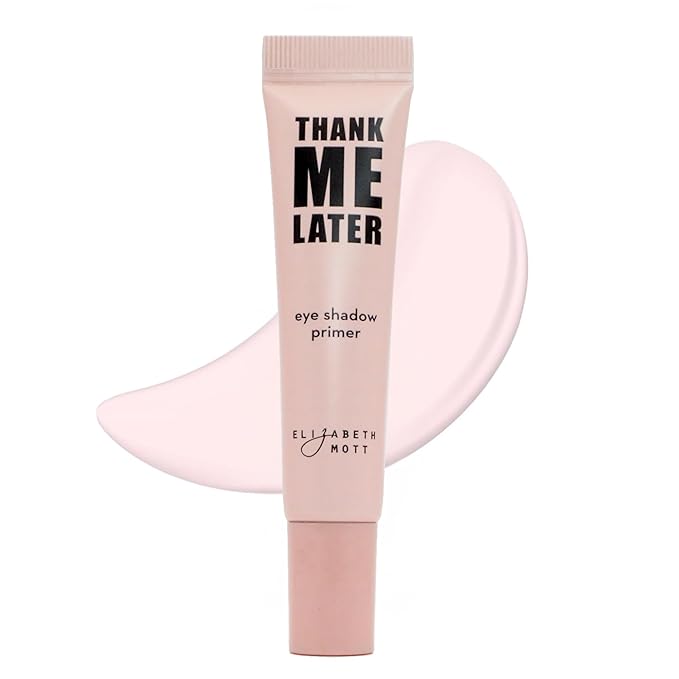Elizabeth Mott Thank Me Later Color Correcting & Eye Primer Duo – Face Primer with Niacinamide for Redness Control & Smooth Makeup Base – Eye Primer for Long-Lasting, Crease-Free Eyeshadow – 30g + 10g