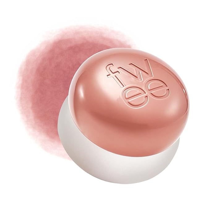Lip&Cheek Blurry Pudding Pot | Just me Moment - Without | Makeup Blush, Buildable Lightweight, Multi-Use Soft Matte Finish | 5g