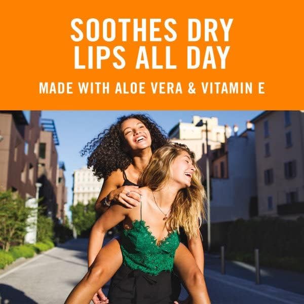 Banana Boat Aloe Vera with Vitamin E Sunscreen Lip Balm, SPF 45, 0.15 Ounces each (Value Pack of 3)