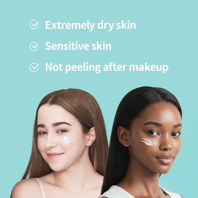 #OOTD Peptide Moisturizer Cream For Face, Dry Sensitive Skin Protection Barrier Cream For Aging Skin, Anti Aging, Hydrating, Peptide, Ceramide, Panthenol (1.69 FL.OZ)