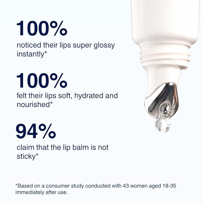 Endless Skin - Daydream - Natural Vanilla Flavor Lip Balm with Jojoba Oil, Hyaluronic Acid and Squalane - Ultra Glossy Finish that Nourishes and Hydrates Your Lips - Vegan and Paraben Free - 15ml