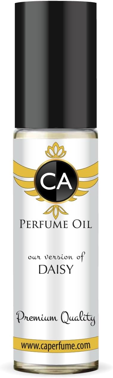 CA Perfume Impression of Daisy For Women Fragrance Body Oil Dupes Roll-On 0.3 Fl Oz/10ml