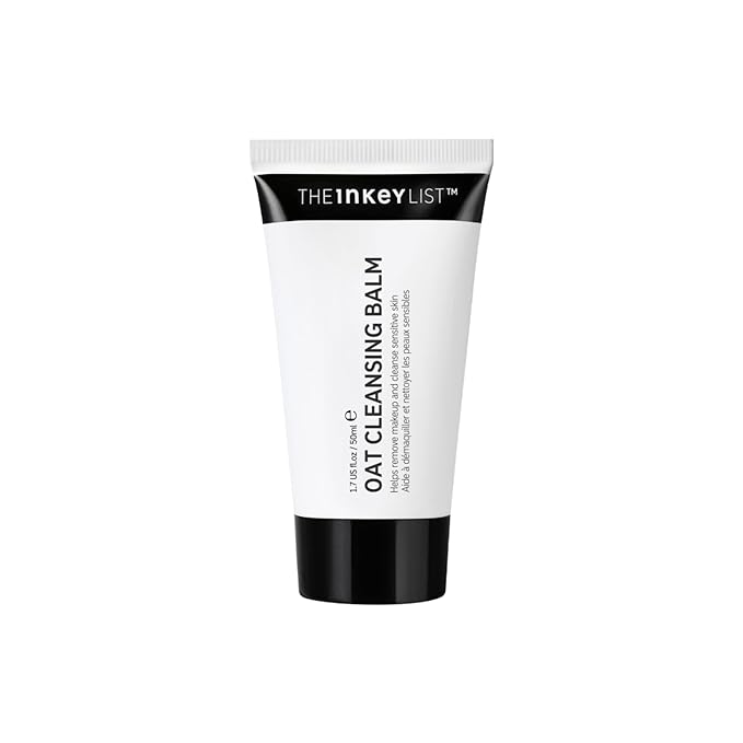 The INKEY List Mini Oat Cleansing Balm, Rich Balm Removes Makeup and Impurities, Reduces Redness, Travel Size, 1.69 Fl Oz each