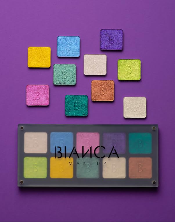 Chromatic Eyeshadow Palette | 10 Vibrant Shades for Unlimited Creativity. (Chromatic 5)
