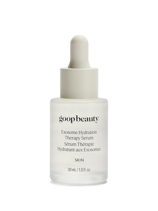 goop Beauty Exosome Hydration Therapy Serum | Hydrating Serum for Plump, Radiant, & Smooth Skin | Cica Leaf Exosomes, Red Sea Moss, & Polyglutamic Acid | 1.0 fl oz
