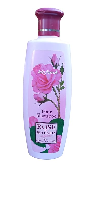 Gift set"Rose of Bulgaria" for WOMEN - HAIR SHAMPOO for Women, COSMETIC SOAP for Women, HAND CREAM with Rose Essential Oil and Rose Water