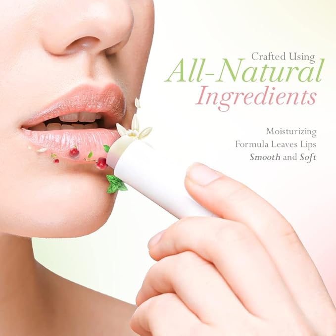 Lip Balm Bulk Unlabeled - Made in USA Bulk Chapstick - Natural Ingredients Vitamin E Shea Butter - Custom Chapstick Bulk For Party & Wedding Favors (150 Count, Peppermint)