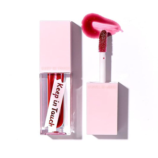 Jelly Plumper Tint (P03 Bloody Wine) | Non-Sticky, Long-Lasting Lip Gloss | Vegan and Cruelty-Free Korean Lip Tint
