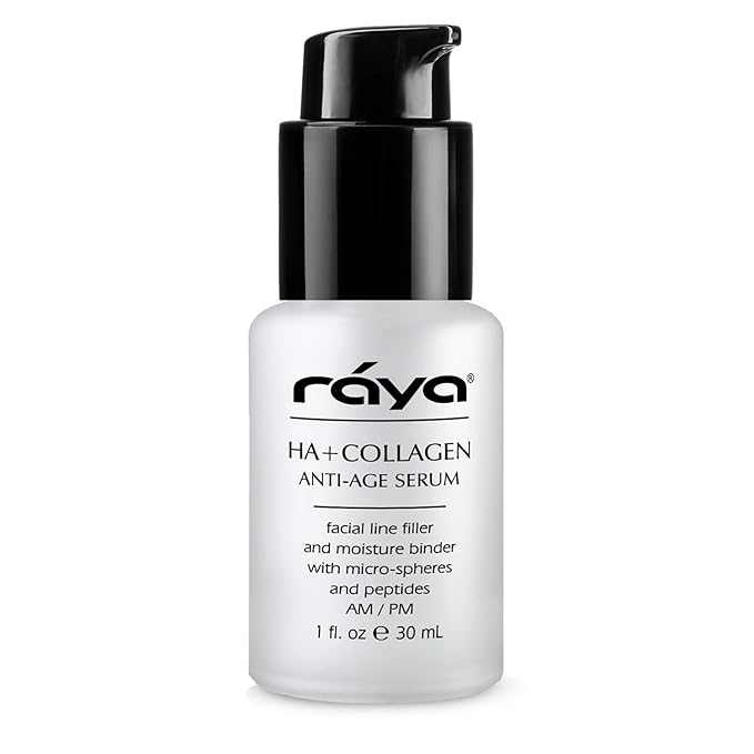 RAYA HA + Collagen Serum (502) | Premium Anti-Aging Serum for Face | Intensive Face Moisturize | Helps Reduce Age Lines and Wrinkles | Firms and Softens Skin for All Ages