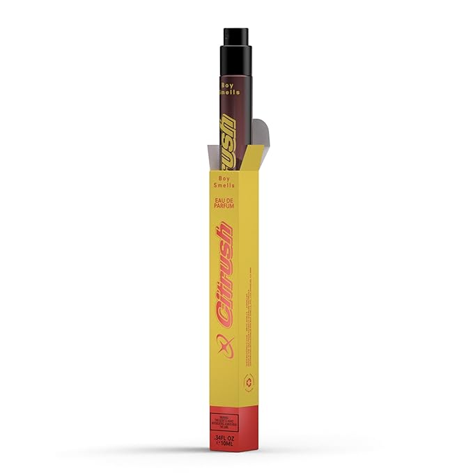 Boy Smells CITRUSH Travel Spray – Citrus Woody Eau de Parfum with Pomelo, Black Pepper & Ripe Musk – Long-Lasting Unisex Perfume in Compact 10mL Size