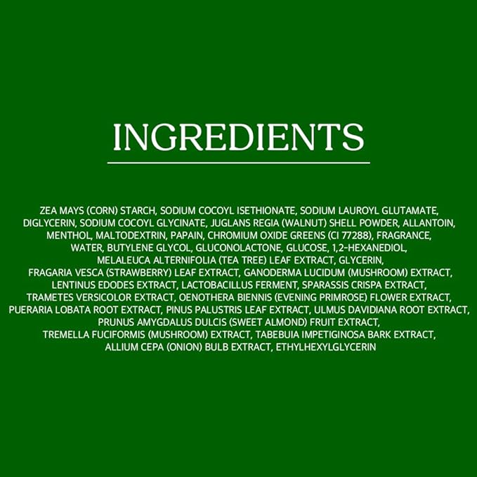 Papa Recipe Tea Tree Control Enzyme Powder Cleanser - Soft Exfoliating Facial Wash for Sensitive Skin (50g, 1.72oz) - Korean Skincare for Soothing, Balancing skin's moisture and oil level