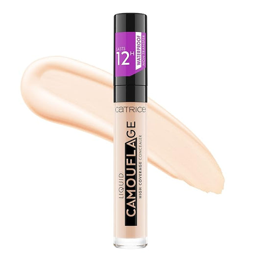 Catrice | Liquid Camouflage High Coverage Concealer | Ultra Long Lasting Concealer | Oil & Paraben Free | Cruelty Free (001 | Fair Ivory)