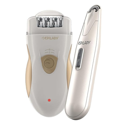 Epilady Epilator Bundle, Full Body + Facial Epilator Combo: Legend 5 Full Body Epilators & Epilady Esthetic Facial Hair Removal Device Epilators for Women Hair Removal