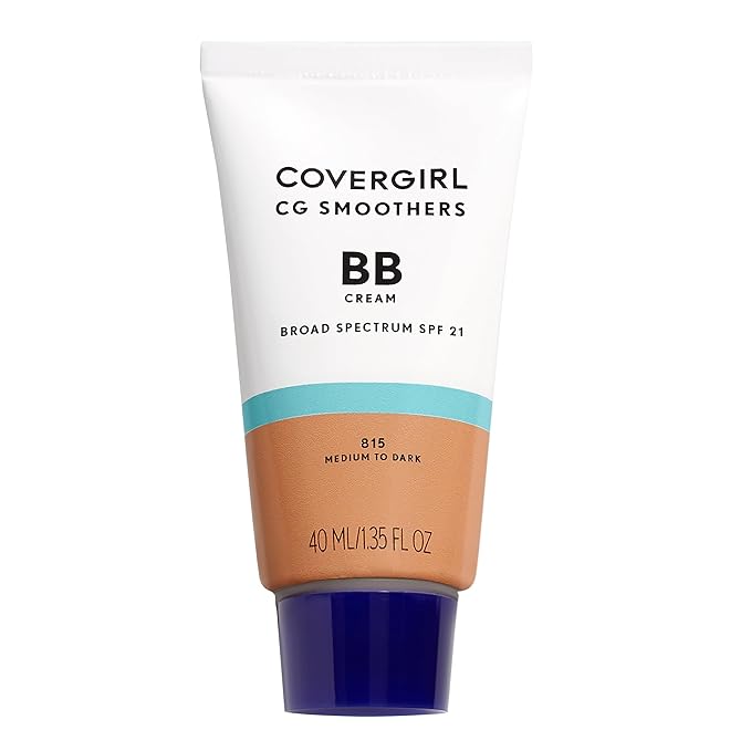COVERGIRL SmoothersLightweight BB Cream Medium to Dark 815, 1.35 Ounce (packaging may vary)