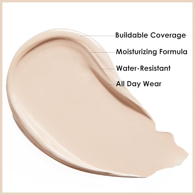 FOCALLURE FIX CORRECTOR Concealer Stick, Full Coverage Concealer Makeup, Color Corrector for Dark Circles, Including Replaceable Applicator, YL01 CREME