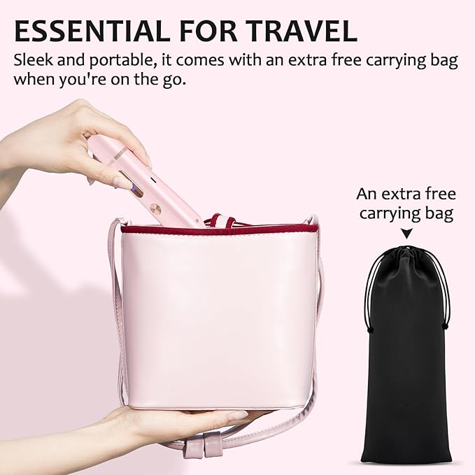 2025 Upgraded Bikini Trimmer for Women - 2 in 1 Dermave Bikini Shaver with LED Display, Dual Head Cordless Electric Shaver, IPX7 Waterproof Wet/Dry Body Hair Trimmer for Face, Body & Intimate Areas