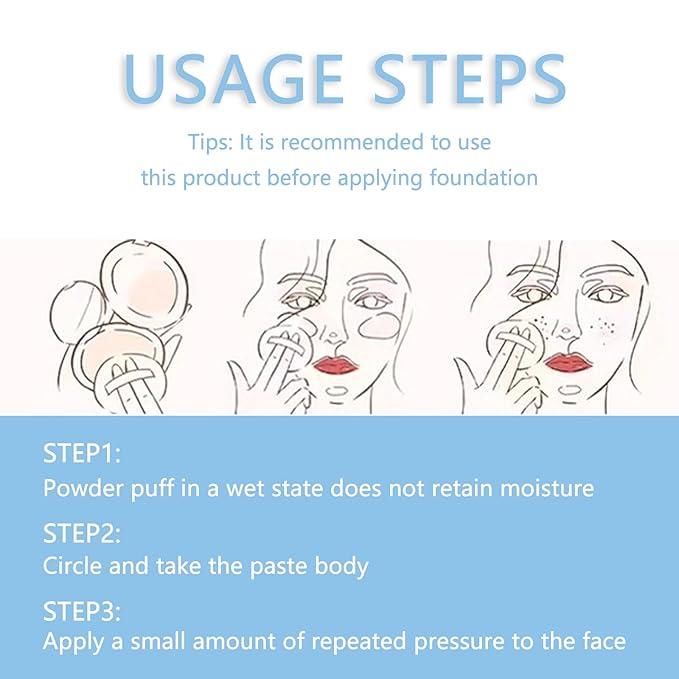 Chillab Lavender Matte Powder,Oil Control Face Pressed Powder Face Setting Powder with Mini Powder Puff for Silky Flawless Long-Lasting Lightweight Skin-friendly Face Cosmetics (Floating Cloud)