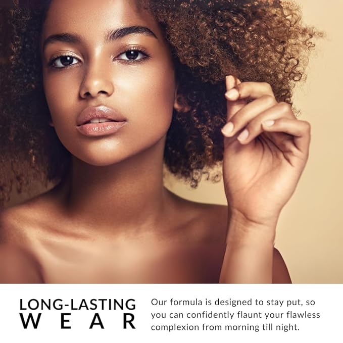 Luxury Oil Blotting Pressed Powder by Flori Roberts, Long Lasting Oil and Shine Control, Flawless Complexion for Women of Color or Deeper Skin Tones