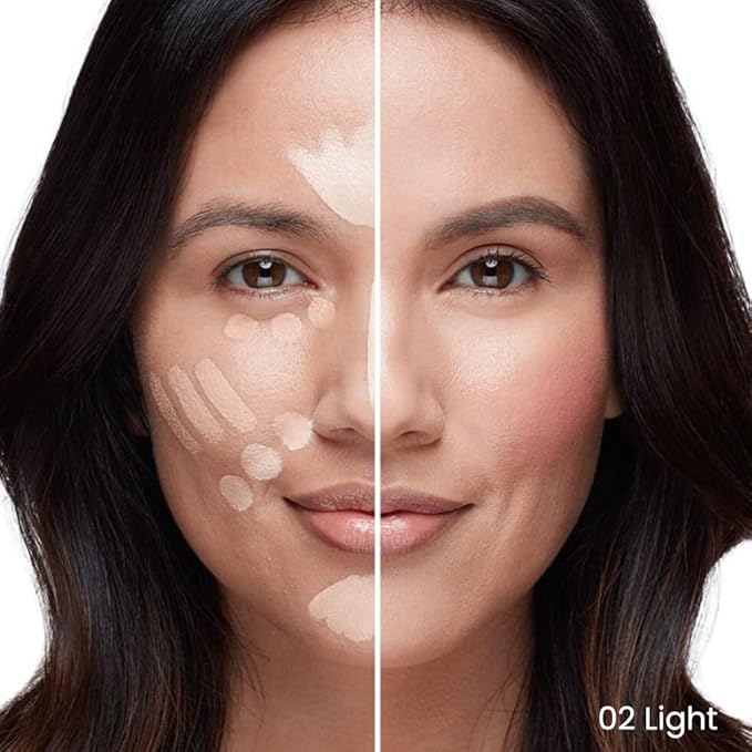 Kaely 2Pcs PROFESSIONAL MAKEUP Correcting Concealer Stick,Medium Coverage Concealer Crayon,under Eye Brightener Concealer for Dark Circles,corrector de ojeras,Lightweight,Vegan,02 LIGHT