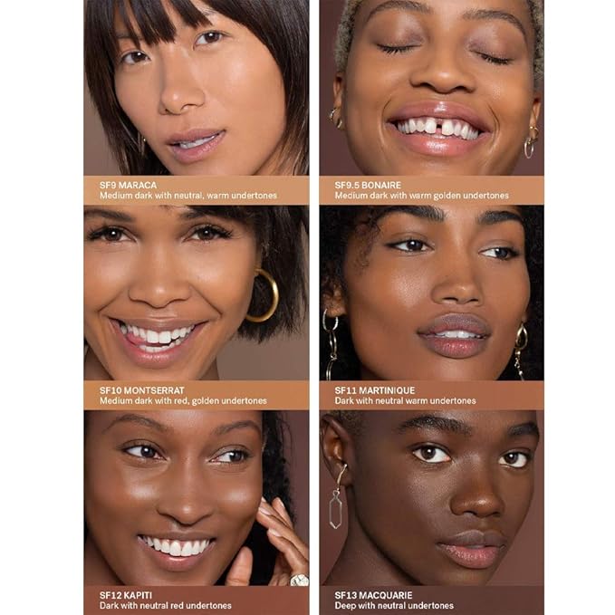 ILIA - True Skin Serum Foundation | Non-comedogenic, Cruelty-Free, Vegan, Weightless Feel, Buildable Coverage, Safe For Sensitive Skin (Macquarie SF13)