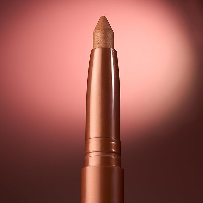 LAURA GELLER NEW YORK Kajal Longwear Kohl Eyeliner Pencil - Deep Charcoal Kohl - Caffeine and Vitamin E - Smooth & Blendable Liner - Built-In Sharpener