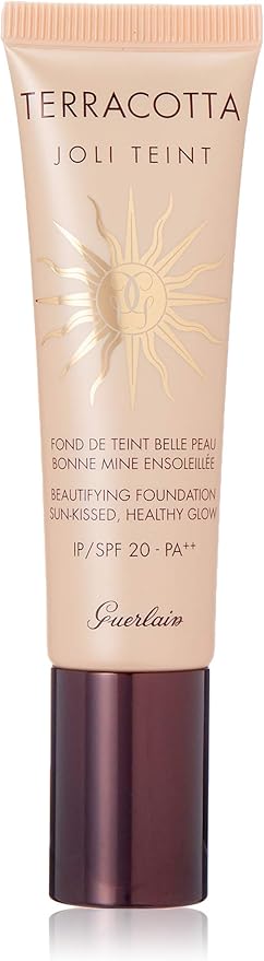 Guerlain Terracotta Joli Teint Beautifying SPF 20 Foundation, Natural, 1 Ounce
