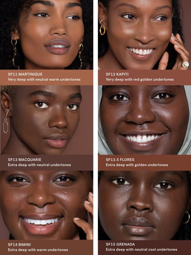 ILIA - True Skin Serum Foundation | Non-comedogenic, Cruelty-Free, Vegan, Weightless Feel, Buildable Coverage, Safe For Sensitive Skin (Bimini SF14)