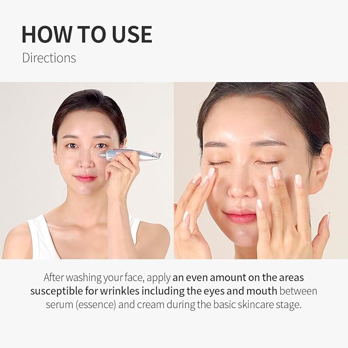 Fermentation Peptine Eye Care Cream (Tube 20ml), Improve Dark Circles, Anti-Aging, Contains 8Types of Peptide, Wrinkles, Daily Wrinkle Eye Cream