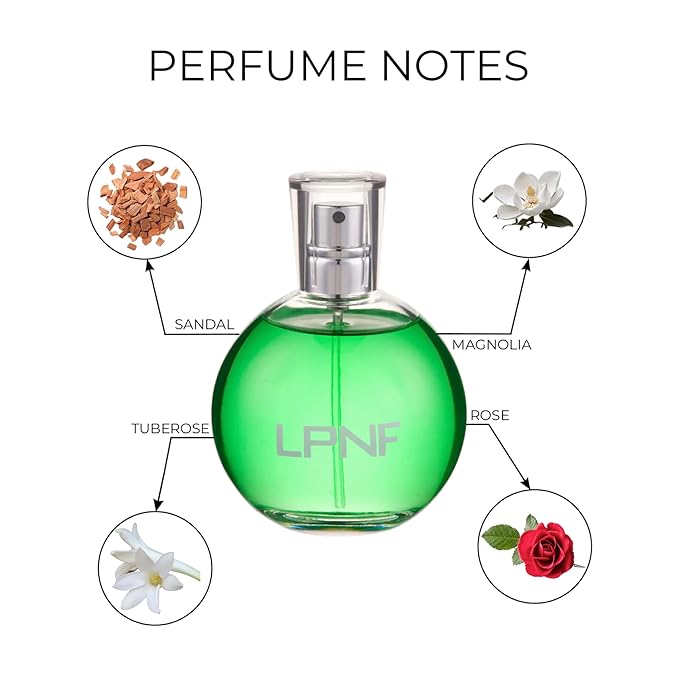 LPNF for Women Perfume | Impression by Be Delicious |Eau De Parfum 3.4 Fl Oz | Floral Fruity Fragrance | European Сoncentrated Scent Lasts 6-9 Hours