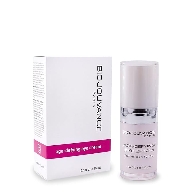Age-Defying Eye Cream 0.5oz / 15ml - Reduce Wrinkle | Anti-Aging | Diminish Puffiness and Dark Circles | Daily Facial Skin Care Treatment Regimen | Made in France