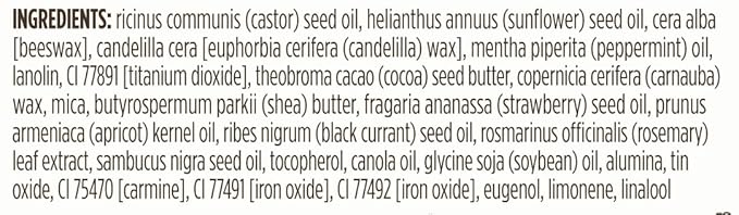 Burt's Bees Lip Balm, Moisturizing Lip Shimmer for Women, for All Day Hydration, with Vitamin E & Coconut Oil, 100% Natural, Apricot, 0.09 Ounce