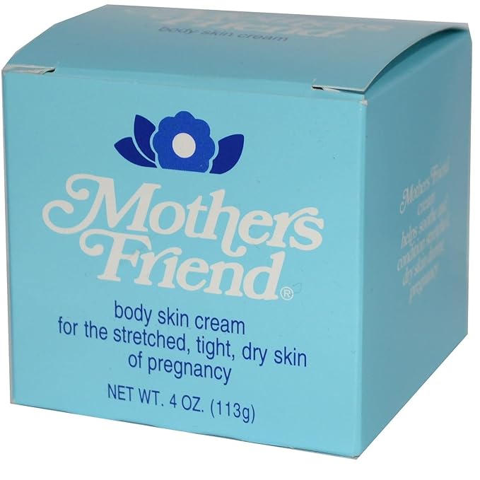 1 Pack of Mothers Friend Body and Skin Cream, for Stretched Tight and Dry Skin of Pregnancy
