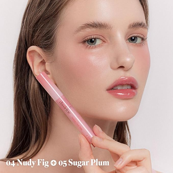 Dasique Melting Candy Balm (#05 Sugar Plum) | Glossy Balm | Moisturizing | For dry Lips | Vegan