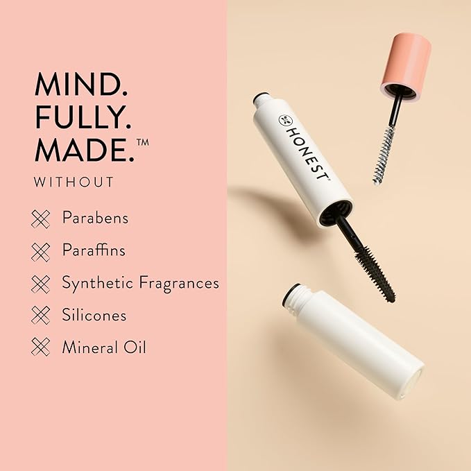 Honest Beauty 2-in-1 Extreme Length Mascara + Lash Primer 3-Pack | EWG Verified + Cruelty Free | 0.27 fl oz each (pack of 3)