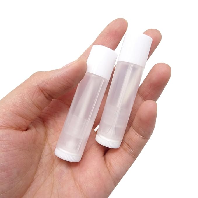 Honbay 30PCS 5g Clear Empty Lip Balm Containers Empty Tubes