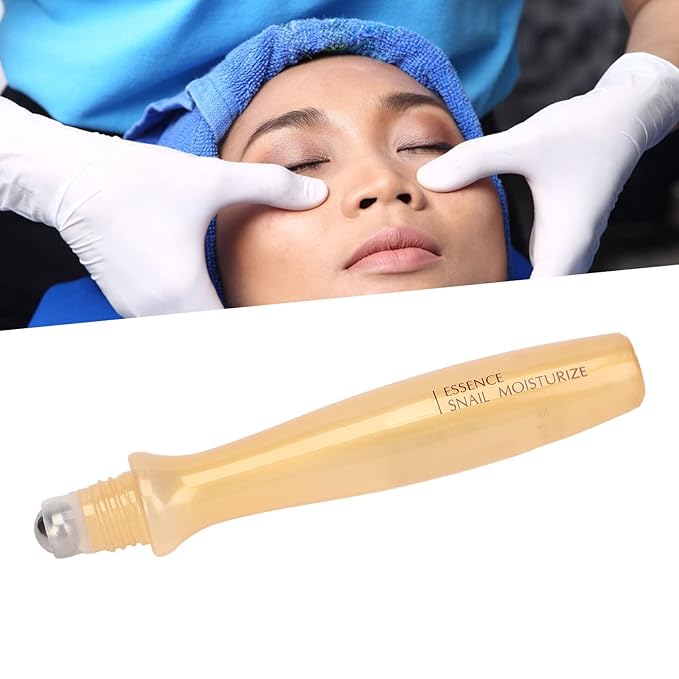 Eye Cream Roller, 15ml Under Eye Cream Eye Roller Massaging Reduce Puffiness Nourishing Eye Cream Roller Eye Serum and Under Eye Roller Cream for Dark Circles Puffiness Relieving Fatigue